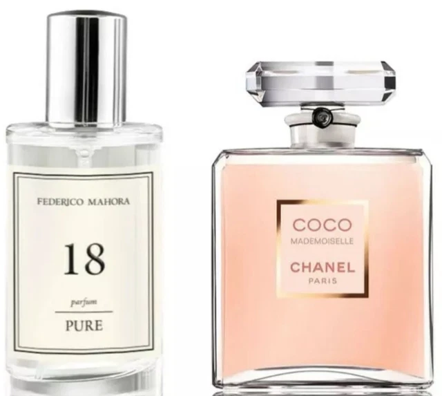 FM 18 PURE Parfum 50ml inspired by Coco Chanel Mademoiselle