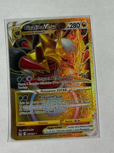 Giratina VSTAR 131/196 Ultra Rare Pokémon TCG Lost Origins Card V STAR Giratina VSTAR 131/196 Ultra Rare Pokémon TCG Lost Origins Card V STAR