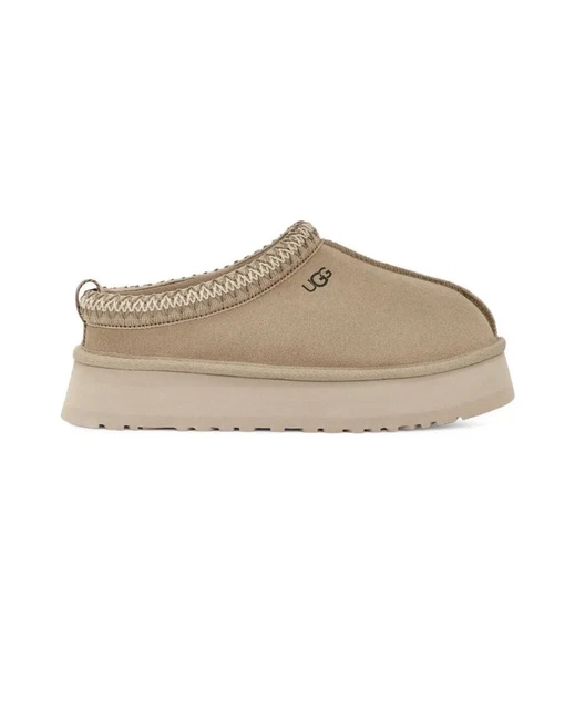 UGG Women's Tazz Platform Slippers Mustard Seed - Size 5W