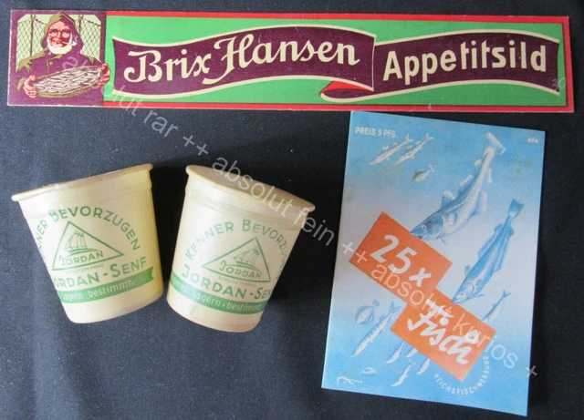 4 Antike Werbeartikel um 1930