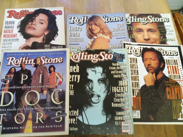 Rolling Stone Magazine.Lot . 1993 . Collection