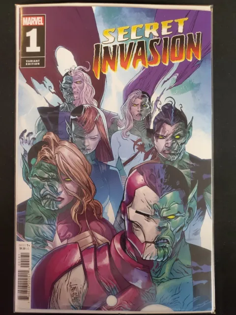 Secret Invasion #1 1:25 Camuncoli Variant Marvel VF/NM Comics Book