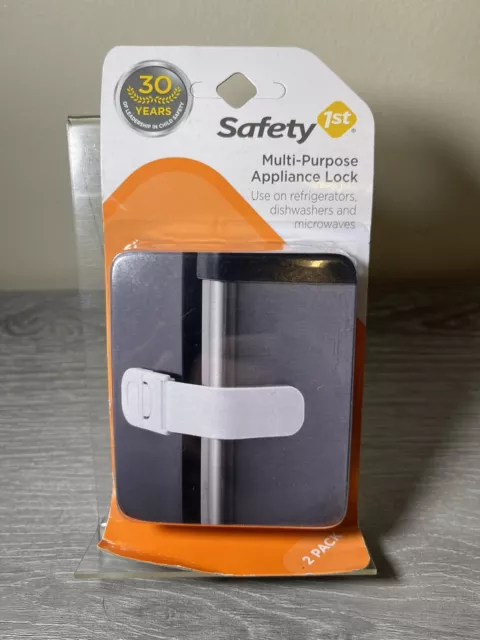Safety 1st - Multi-Purpose Appliance Lock - 2 pack - White (NEW/FACTORY SEALED)