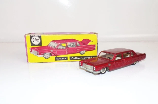 SIKU CADILLAC FLEETWOOD 75 Red With Original Box V 265 $175.61