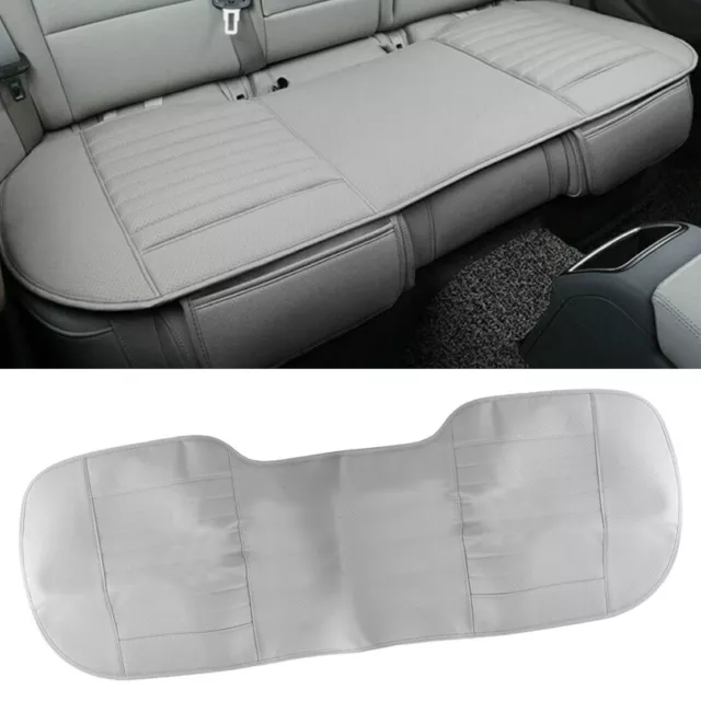 Gray Universal Rear Back Car Seat Cover Protector Mat Pad Chair Cushion Use