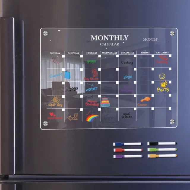 Tableau magnétique frigo « Ma semaine » - Whinat