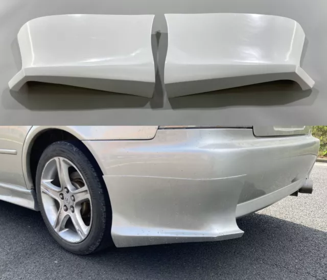 Rear Bumper Spats Splitter Lip Spoiler Set(Fits Lexus IS200 IS300 98-05 Altezza)