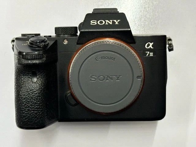 Sony Alpha A7 III 24.2MP Digital Camera - Black ~ ILCE-7M3K ~ No Reserve Auction