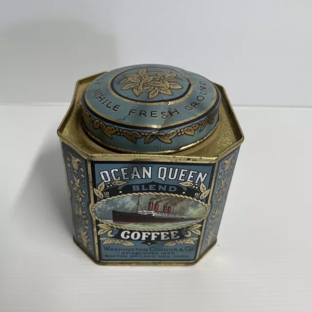 Ocean Queen Blend Coffee Tin