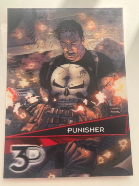 PUNISHER Marvel Upper Deck 2015 3D LENTICULAR 2015 Legendary #54-3D