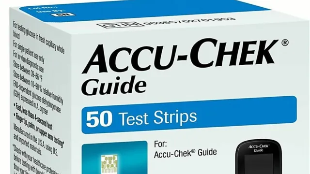 Accu-Chek Guide 300 Test Bandes Pour Glucose Soin 3