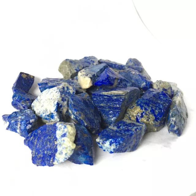 TOP LAPIS LAZULI ROHSTEIN 0,5KG/1KG roh Heilstein, Edelstein, Deko, 10-60mm groß