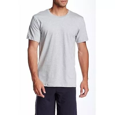 Calvin Klein GREY MULTI Men's 3 Pack Crewneck Cotton Tee, US Medium 2