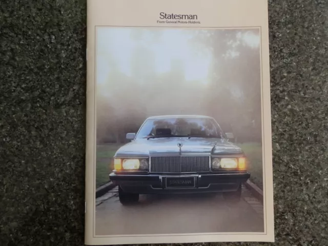 Holden  Wb Statesman/Caprice  Brochure