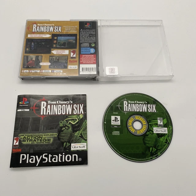 TOM CLANCY'S RAINBOW SIX - PS1 - PlayStation 1 - PAL FR