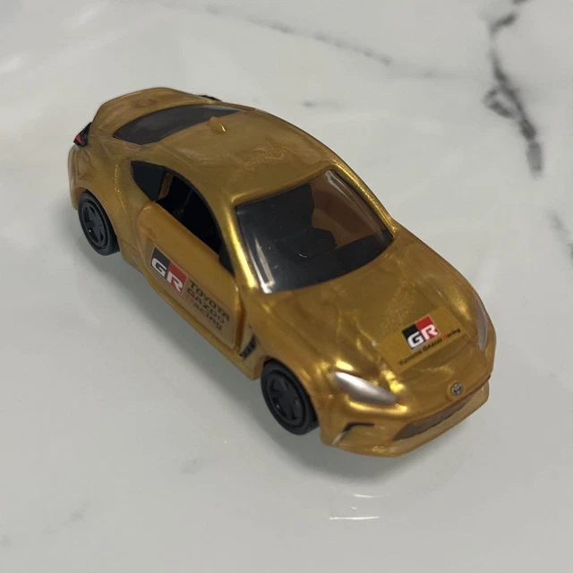 TOMICA TOYOTA GR 86 GOLD 2024 McDonald Happy Meal Toy limited to Japan