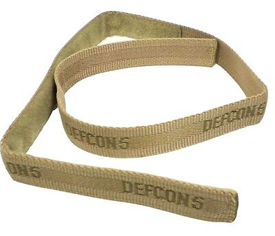DEFCON 5 Rigger Belt Cintura 4CM X 120 CM Coyote Tan D5-2050 CT 