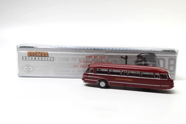 Brekina 63000 - NWF BS 300 - Schiene-Strasse-Bus DB - HO - Rare