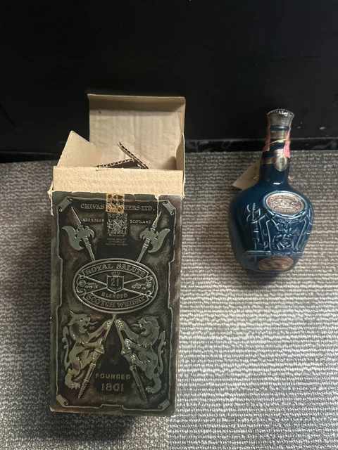 WHISKY ESCOCÉS CHIVAS Brothers Limited Royal Salute 1801 ¡RARO! 21
