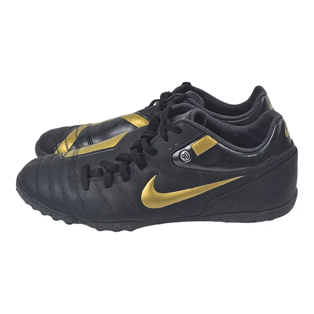 NIKE TOTAL 90 T90 TF Men's Soccer Football Boots Size US 11 Rare Black