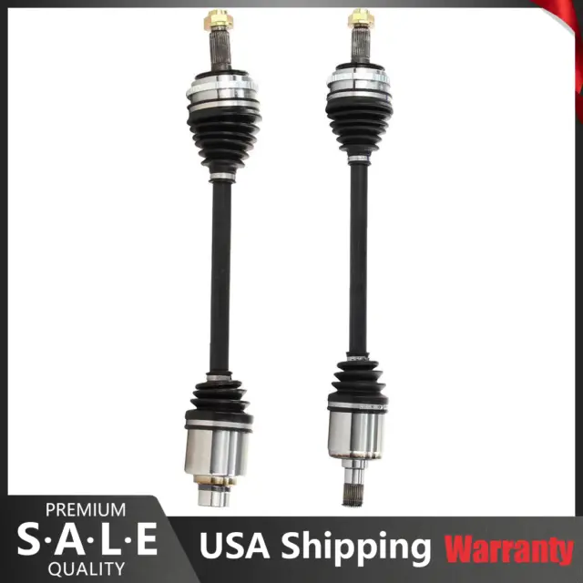 Front Left & Right Pair CV Axle CV Joint Shaft For 2001-2002 Acura MDX 3.5L AWD