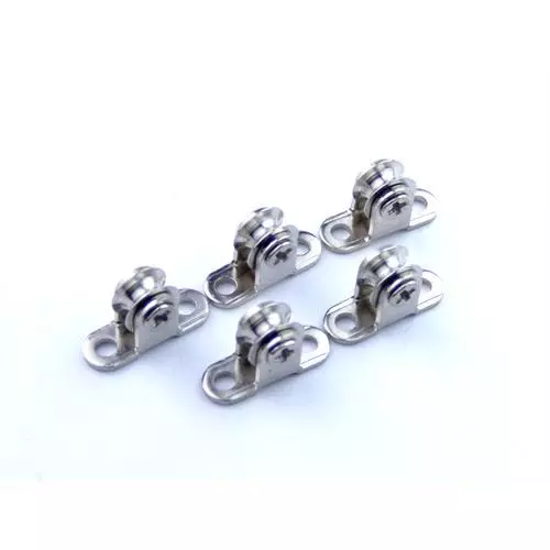 5 x Aero Naut Lead Rollers For Deck Size 4mm Model Boat Fittings