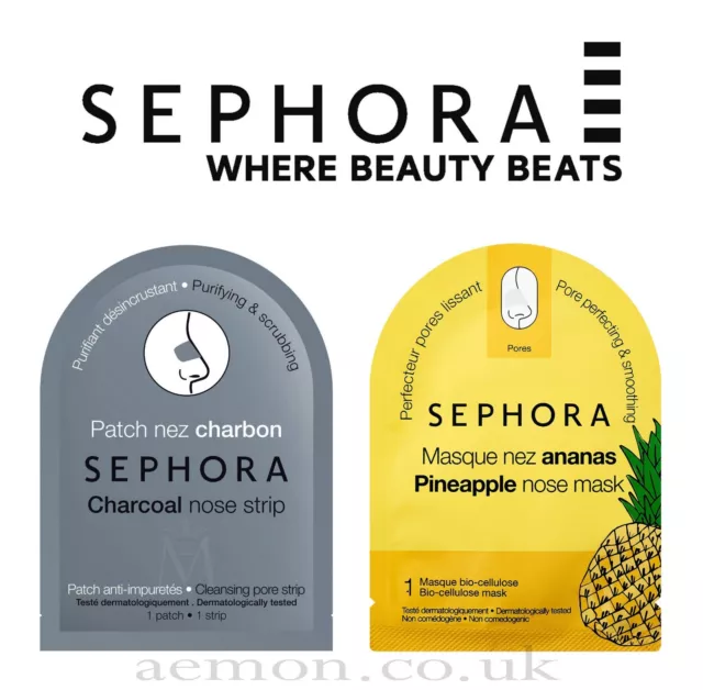 Sephora Charcoal or Pineapple nose strip puryfing & scrubbing,cleansing pore