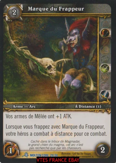 WOW TCG - Marque du Frappeur FOIL #29 RARE / Molten Core FR