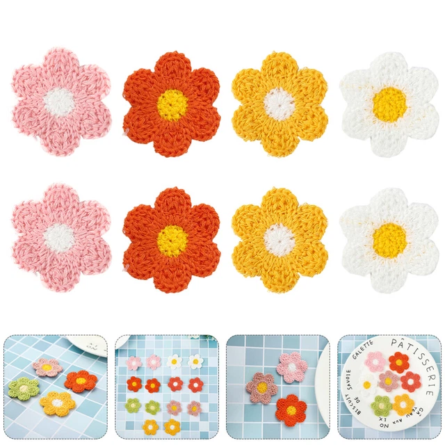 20pcs Rose Nähen Patches Bestickt Patches Kleid Aufkleber