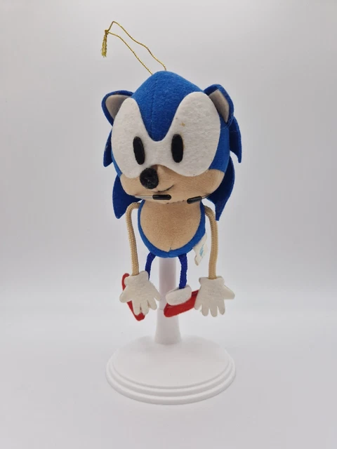 1991 STRINGY SONIC the Hedgehog Plush Soft Toy Figure Sega Vintage Rare ...