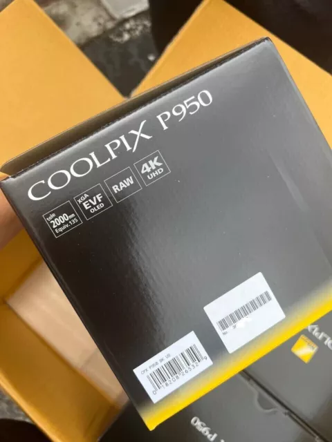 Nikon Coolpix P950 16.0MP Point & Shoot Camera - Black