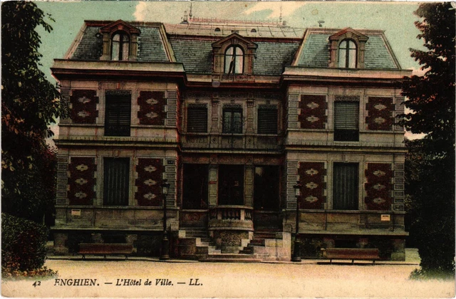 CPA Enghien les Bains L'Hotel de Ville FRANCE (1308262)
