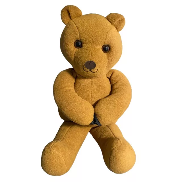 Vintage Fisher Price Mama  Brown Teddy Bear 1981 Stuffed Animal Plush Toy 15"