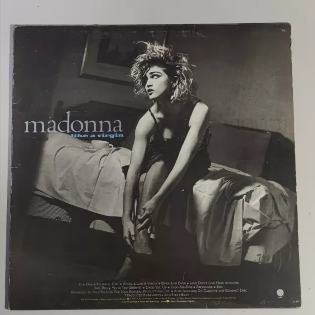 Madonna – Like A Virgin - LP ITALIA 1985 vinile 33 giri