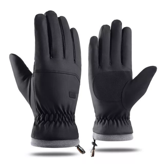 Men Winter Gloves Thermal Touch Screen Non-Slip Waterproof Outdoor Sport Gloves
