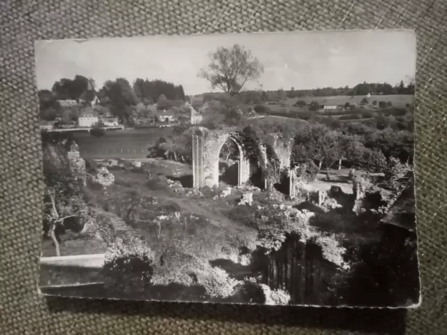 Cpm Saint Evroult Notre Dame Du Bois Ruines De L Ancienne Abbaye