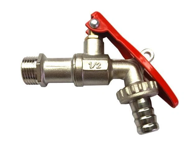 Auslaufventil, Auslaufhahn, Zapfhahn 1/2" Mit Rohrbelüfter Matt