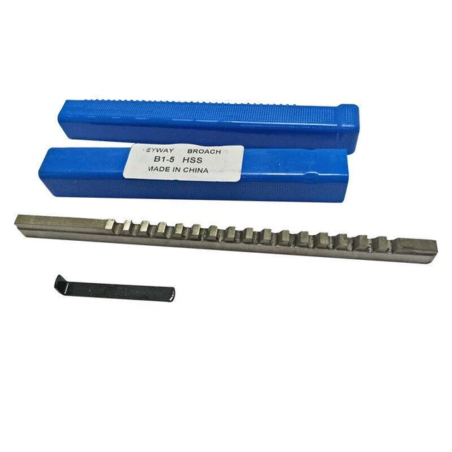 5mm B1 Type Push Type Keyway Broaches HSS Keyway Tools for CNC Machine Tool