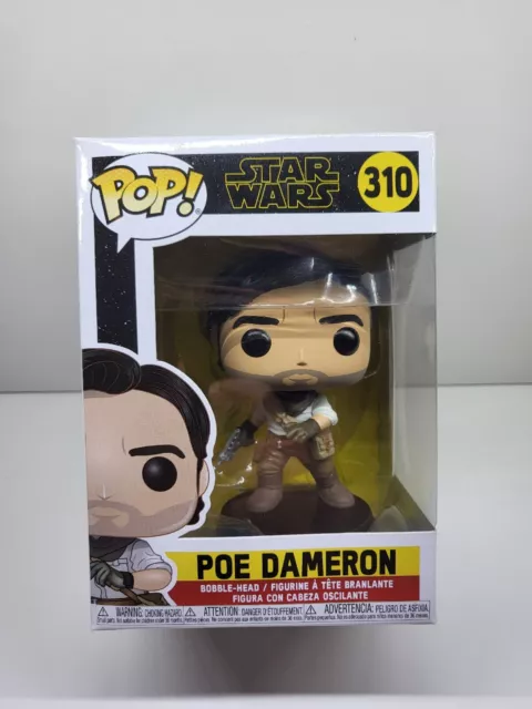 Figura Funko Pop Star Wars 310 Poe Dameron en Caja