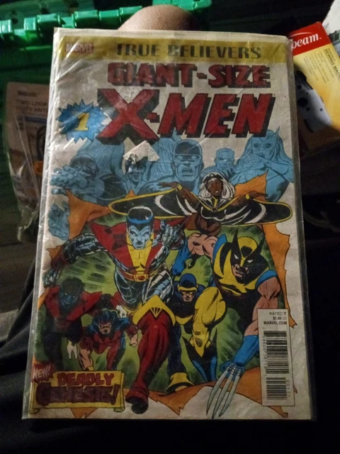 True Believers #1 Giant-Size X-Men - June 2017 - Deadly Genesis! - Marvel Comics
