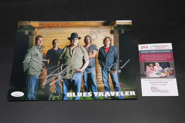 Blues Traveler Signed 8x10 Photo John Popper Autograph JSA COA D8622