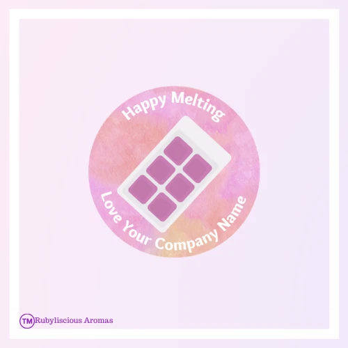 Pegatinas personalizadas Happy Melting - 35 pegatinas - ENVÍO GRATUITO