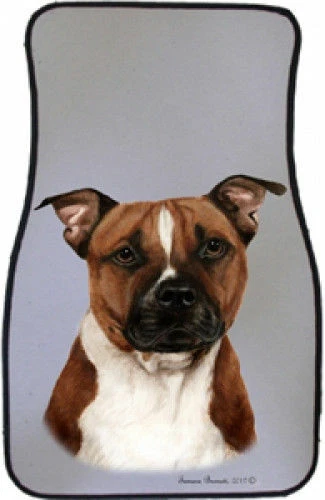 Pit Bull Terrier Car Floor Mats Pair (TB) 36254