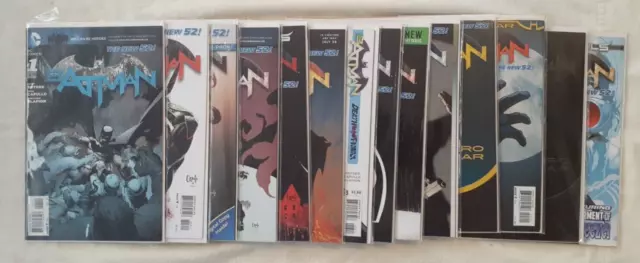 Batman Lot #0-25 (#3 signed) + 2 annuals + 1 variant – Snyder Capullo DC Comics