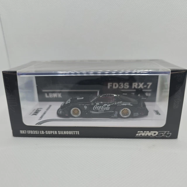 INNO64 MAZDA RX7 (FD3S) Super Silhouette Coca-Cola LB WORKS 1:64 ...
