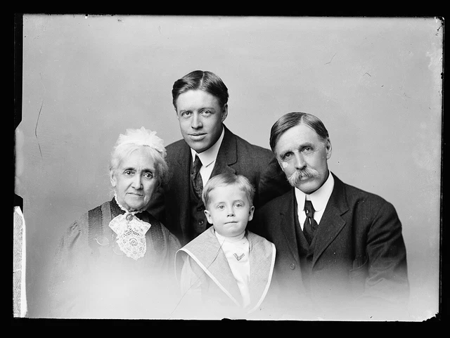 1910 Photo of William Henry Jackson right with his mother Harriet Jackson left h