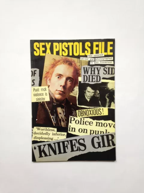 Sex Pistols File_Omnibus Press_Paperback 1982