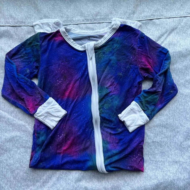 Graybrite Bamboo Zippy in Galaxy Print Size 18/24 Months