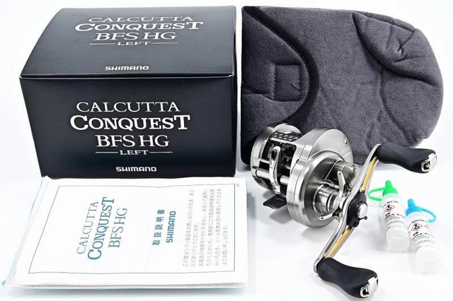 SHIMANO 17 Calcutta Conquest BFS HG Baitcast Reel #284