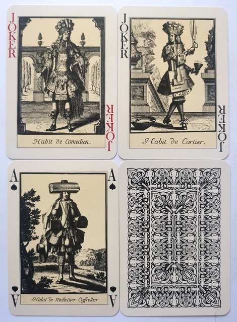 Vintage Playing Cards Grimaud Vieux Metiers De France  52 & 2J & H Uk Freepost
